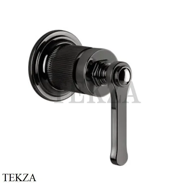 Gessi VENTI20 Смеситель для душа, 1 поток, внешняя часть 65131-706, Black Metal