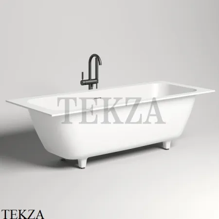 SALINI ORLANDA Axis KIT Ванна встраиваемая S-Sense, щелевой слив 103311G, белый глянцевый