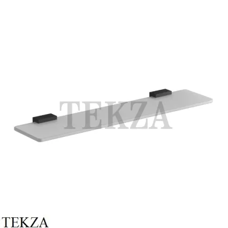 Colombo Look Стеклянная полка с держателем, B1616.NM черный матовый
