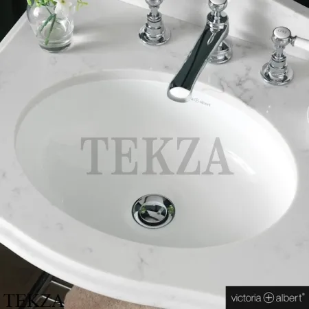 Victoria+Albert Kaali 46 Раковина встраиваемая под столешницу UB-KAA-46-IO, белый глянец