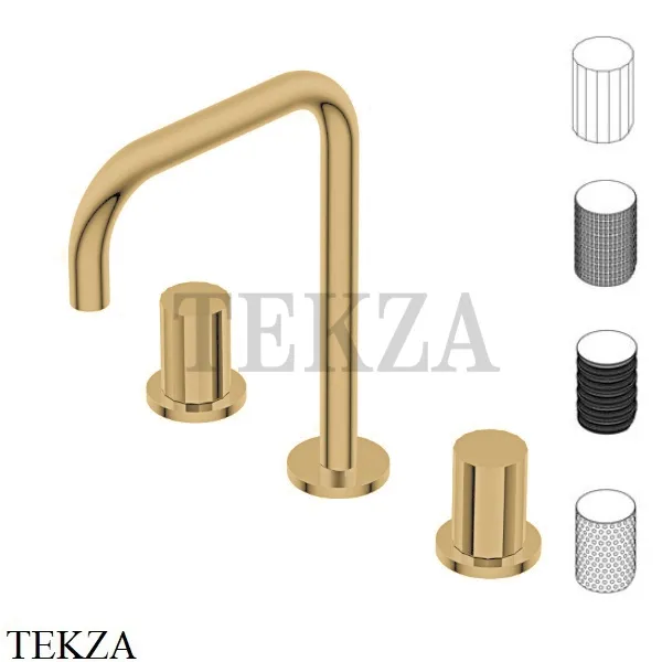 Ritmonio Diametro35 Impronte Смеситель для раковины, без гарнитура PR51AP201 GOX, Brushed Gold