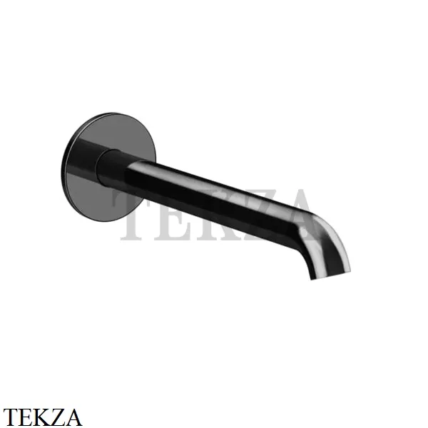 Gessi Origini MATERIC Излив для раковины на стену средний 66102-706, Black Metal PVD