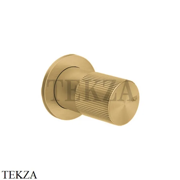 Gessi Habito RIGATO Смеситель для душа, внешняя часть 70599-727, Brushed Brass