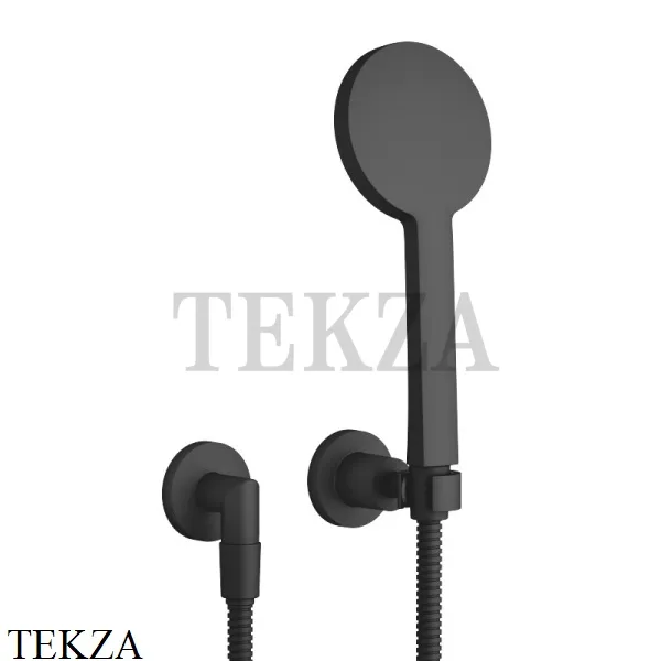 Dornbracht TARA Душевой гарнитур 3 режима, с отдельными розетками 27803892-33, черный матовый