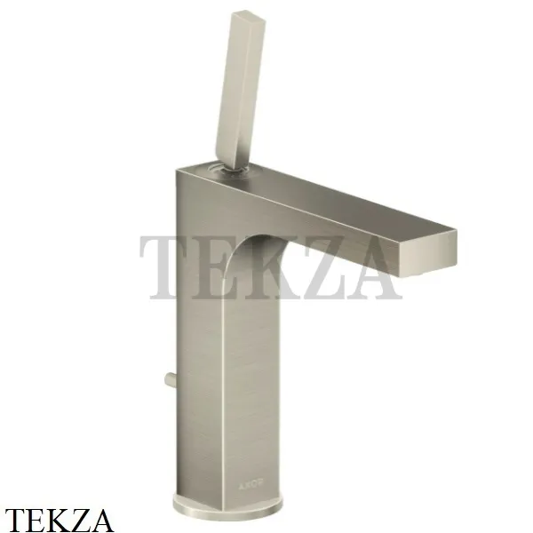 Axor Citterio Смеситель для раковины 160, с донным клапаном 39031820, Brushed Nickel