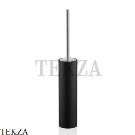 Decor Walther Stone Black SBG Туалетный ершик напольный 0970865, черный матовый-stainless steel