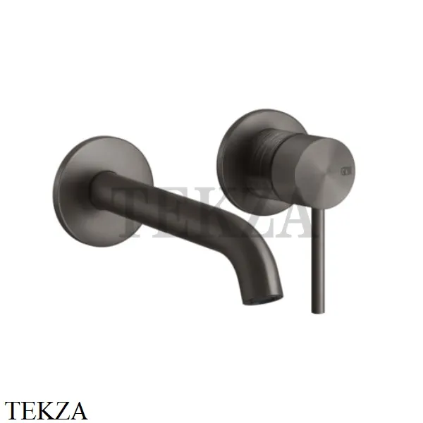 Gessi 316 TRAME Смеситель для раковины, внешняя часть, 17-20 см 54386-707, Black Metal Brushed