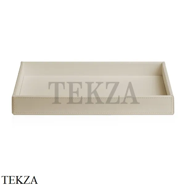 Decor Walther BROWNIE TAB L Бокс для ванных принадлежностей 0930147, бежевый, эко-кожа