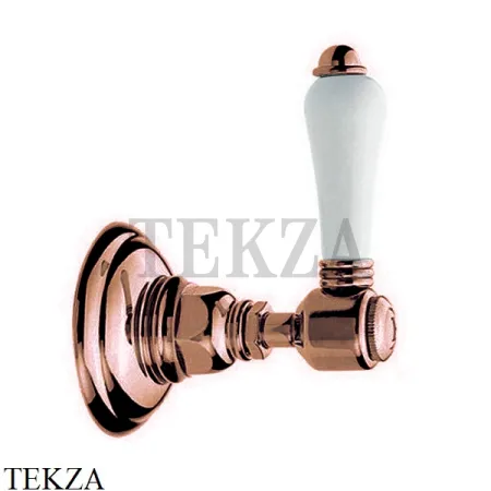 Nicolazzi Monocomando Запорный вентиль P.M.Blanc, внешняя часть 4912RA78, Copper
