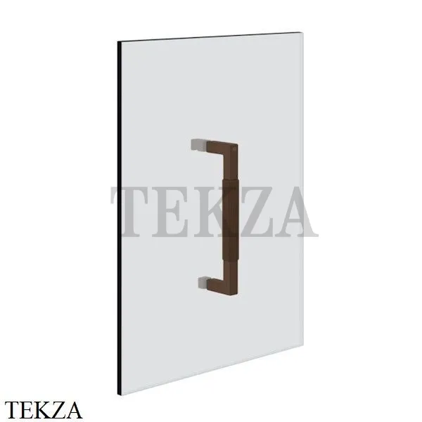 Gessi Shower G Rigato Ручка-держатель на стекло 20 см 67521-845, Dark Bronze