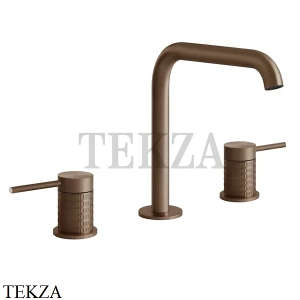 Gessi 316 MECCANICA Смеситель для раковины, без сливного гарнитура 54212-708, Copper Brushed
