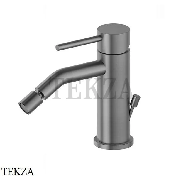 Newform X-Steel 316 Смеситель для биде, с донным клапаном 69623X.59.064, PVD Brushed gun metal