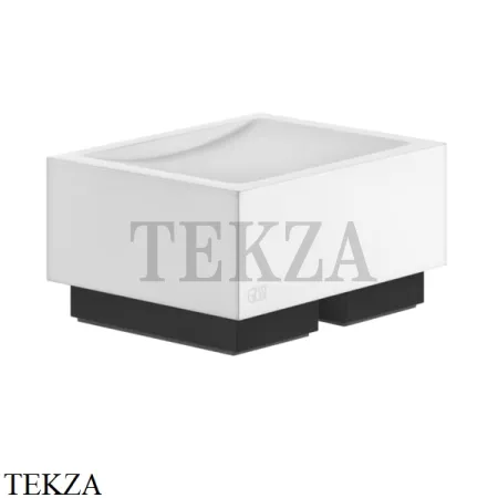 Gessi Rettangolo Мыльница настольная, композит белый 20825-299, Black XL