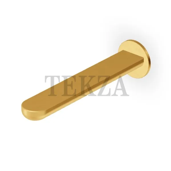 Zucchetti Todd Излив для ванны 215 на стену Z92226.C41, brushed gold
