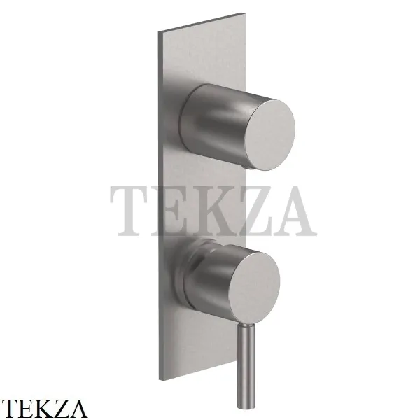 Fantini Nostromo Смеситель для душа на планке, 2 потока, внешняя часть 50Q8G485B, Pure Brass