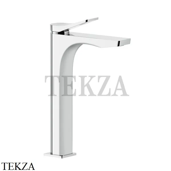 Gessi RILIEVO Смеситель для раковины высокий, без донного клапана 59010-031, хром глянец