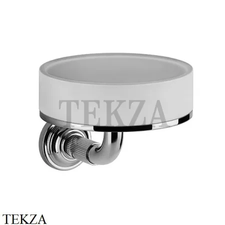 Gessi VENTI20 Мыльница настенная белая 65401-031, хром глянец