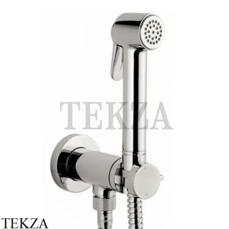 Bossini PALOMA BRASS Гигиенический душ с прогрессивным смесителем E37005B.094, никель Brushed