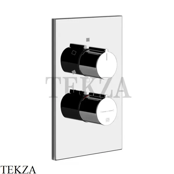 Gessi Emporio Via Manzoni Термостат для душа на 3 выхода, внешняя часть 38796-031, хром глянец