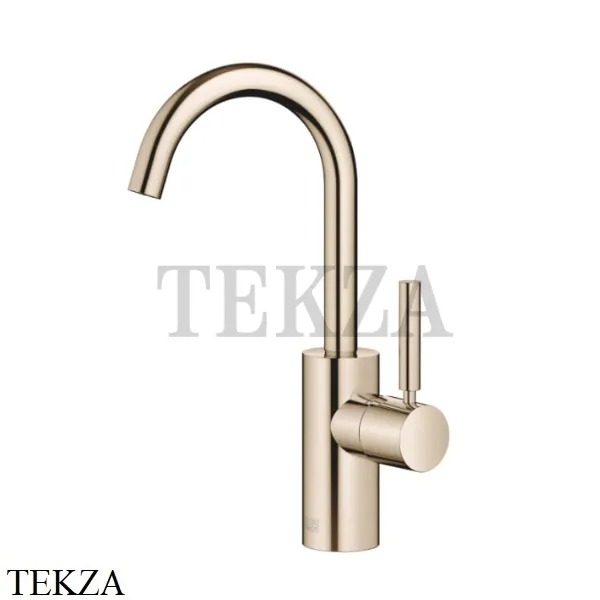 Dornbracht Meta Смеситель для раковины поворотный, с донным клапаном 33510661-26, Light Gold