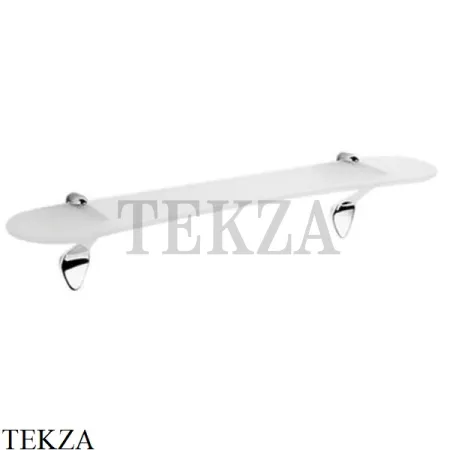 Colombo Khala Полка стеклянная с держателями B1816.CR, хром глянец