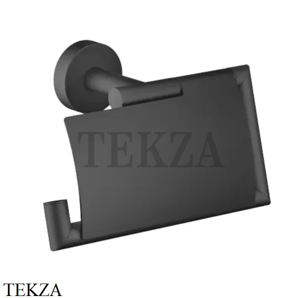 Dornbracht Держатель туалетной бумаги с крышкой 83510979-33, черный матовый