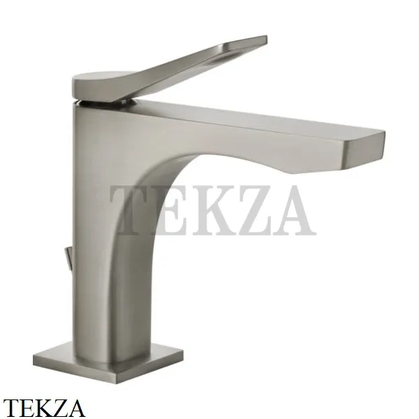 Gessi RILIEVO Смеситель для раковины, с донным клапаном 59001-149, Finox Brushed Nickel