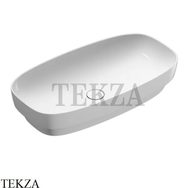 Catalano Alvea Раковина полувстраиваемая 75 см, без перелива 0624750001, белый глянец
