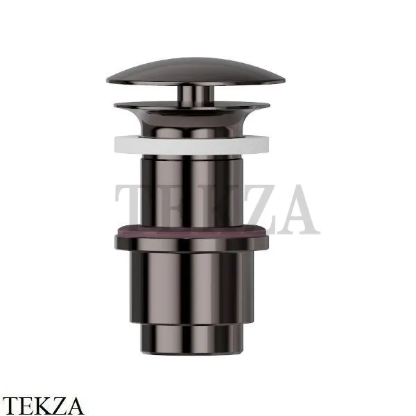 Newform Донный клапан для раковины 40-60 со свободным сливом 228.58.063, PVD Gun Metal