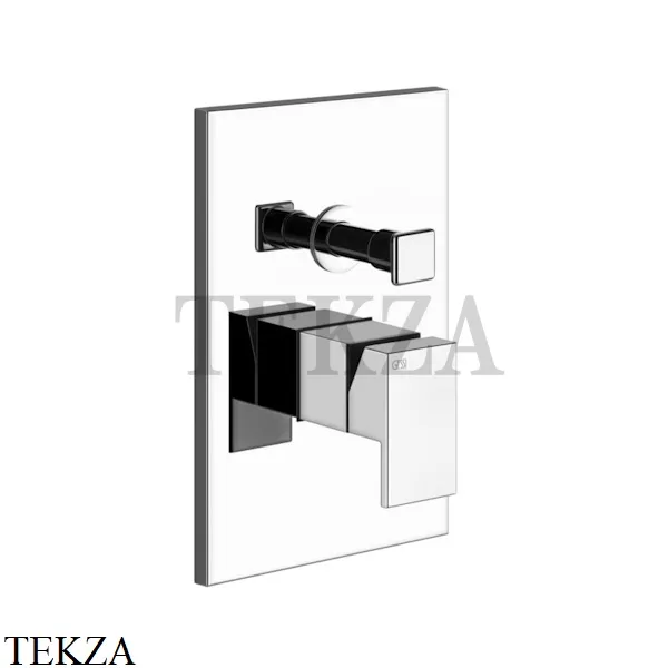 Gessi Rettangolo shower Смеситель для душа 2 потока, внешняя часть 44604-031, хром глянец