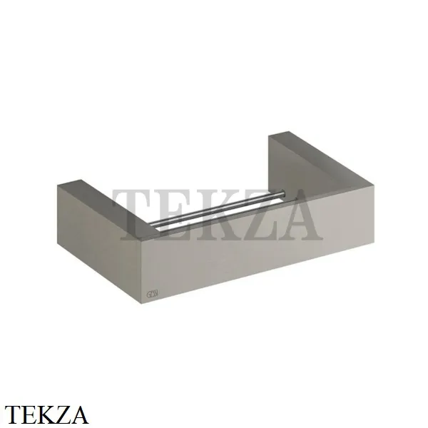 Gessi Rettangolo Контейнер-решетка настенная для предметов 20804-149, Finox Brushed Nickel