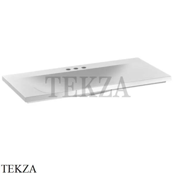 KEUCO ROYAL Reflex Раковина на тумбу, с 3 отверстиями под смеситель 34071311003, белый матовый