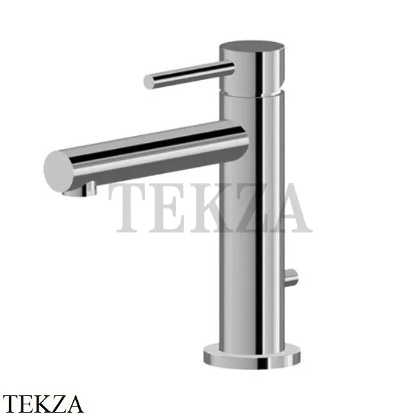 Newform MINI-X PRO Смеситель для раковины, с донным клапаном, 61305.M0.070, Titanium satin