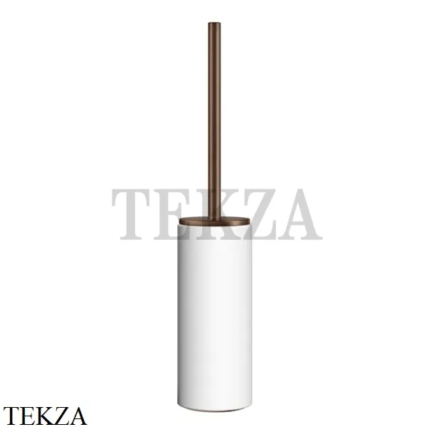 Gessi Ingranaggio-Anello Туалетный ершик напольный, композит белый 63743-708, Copper Brushed