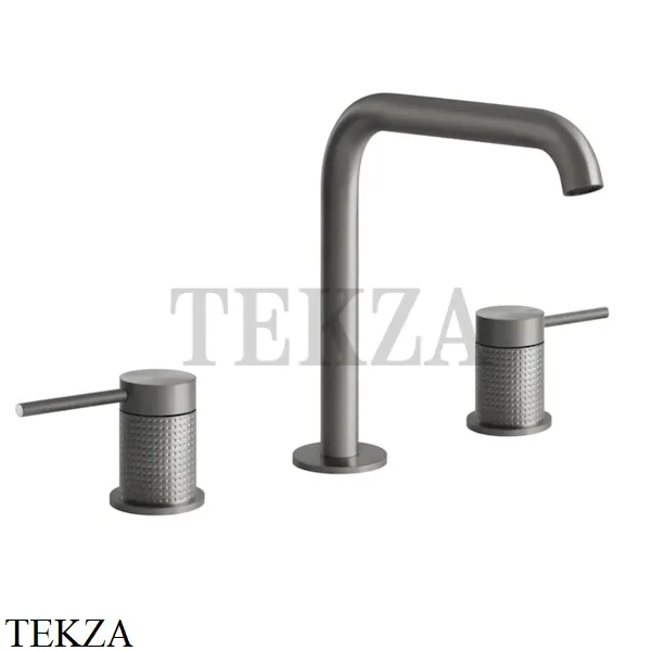 Gessi 316 CESELLO Смеситель для раковины, без сливного гарнитура 54412-239, Steel Brushed