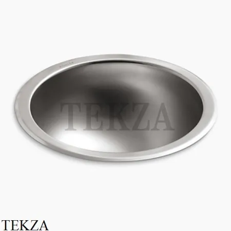 Kohler Bolero Раковина встраиваемая снизу или сверху, без перелива K-2610-SU-NA, сталь глянец