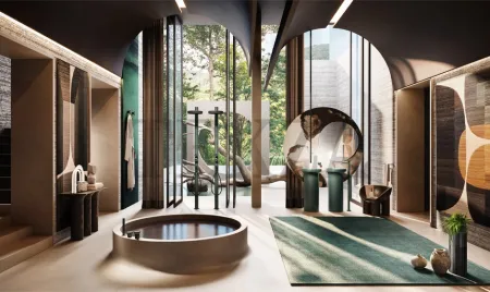 Gessi Origini NATURE Рычаг управления на стену, внешняя часть 66109-031, хром глянец