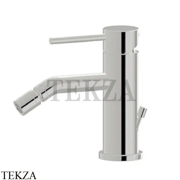 Newform XT Смеситель для биде, с донным клапаном 4223.M0.070, Titanium satin