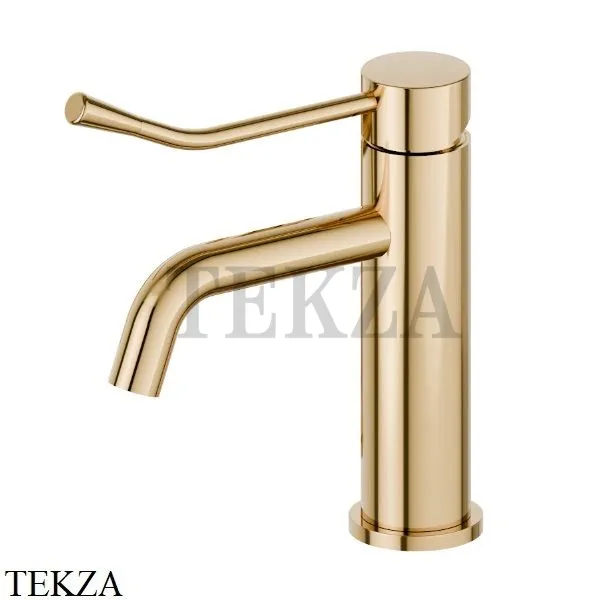Newform XT Смеситель для раковины с клинической рукояткой 4207.61.020, PVD Glossy Gold