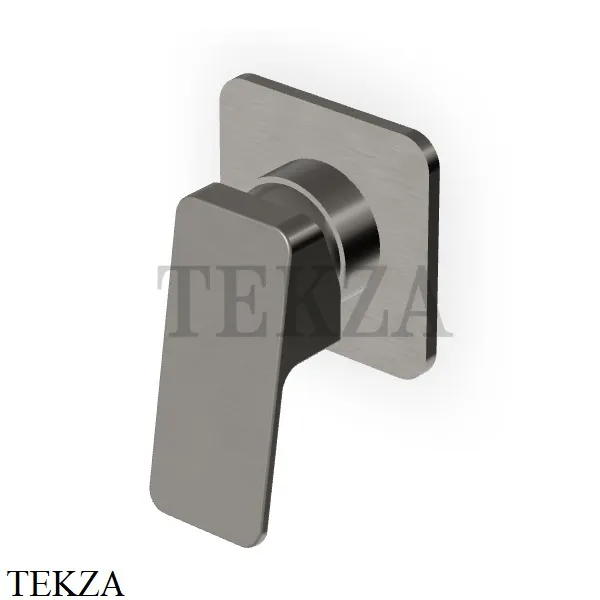 Zucchetti JINGLE Смеситель для душа, внешняя часть ZIN126.C51, brushed metal black