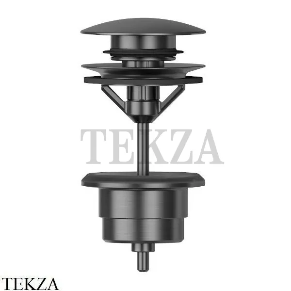 Newform Донный клапан для раковины нажимной clic-clac 230.59.064, PVD Brushed gun metal