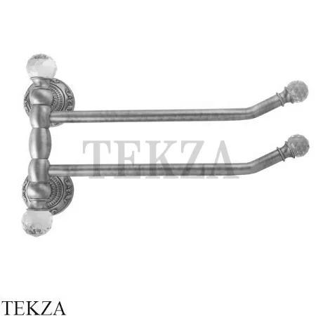 Migliore Cristalia SWAROVSKI Поворотный держатель для полотенца 16810, хром глянец