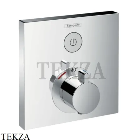 Hansgrohe ShowerSelect Термостат для душа, внешняя часть 15762000, хром глянец