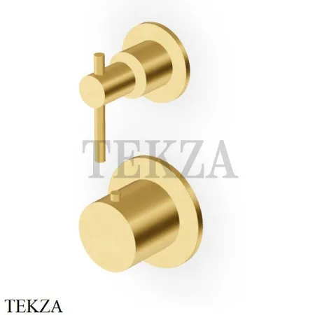 Zucchetti Helm Термостат для душа на 1 поток, внешняя часть ZHL801.XP41, золото brushed