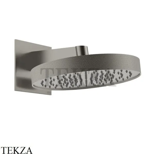 Gessi Inverso Diamantato Верхняя лейка с кронштейном D30 см 63449-149, Finox Br. Nickel
