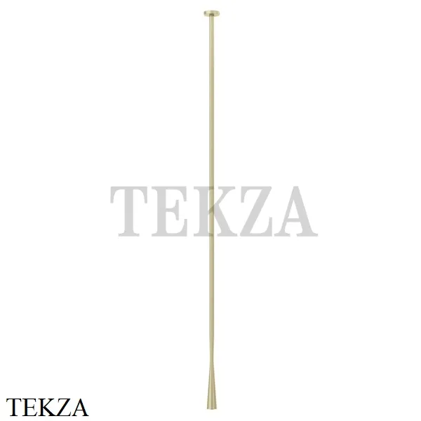 Gessi CONO Излив для раковины потолочный 45099-727, Brushed Brass (снято с производства)