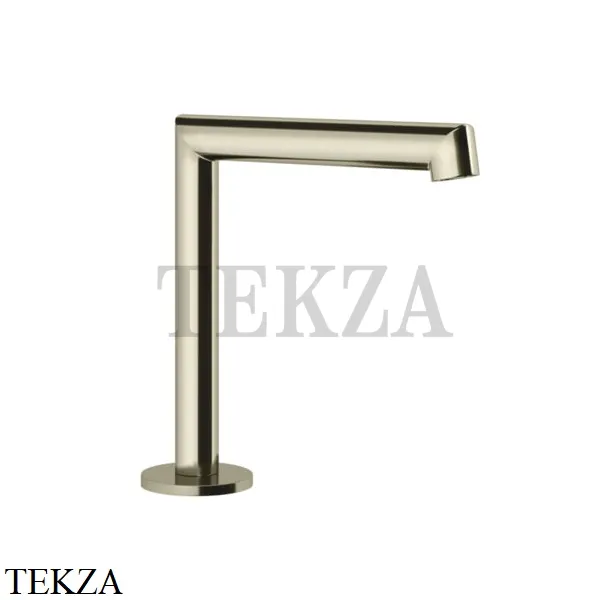 Gessi Ingranaggio-Anello Излив для раковины на столешницу, средний 63321-720, Nickel PVD