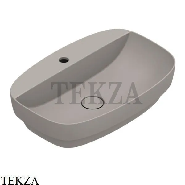 Catalano Alvea Раковина полувстраиваемая, без перелива 0625601032, Tortora Satinato