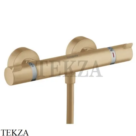 Hansgrohe Ecostat Comfort Термостат для душа наружный 13116140, Brushed Bronze