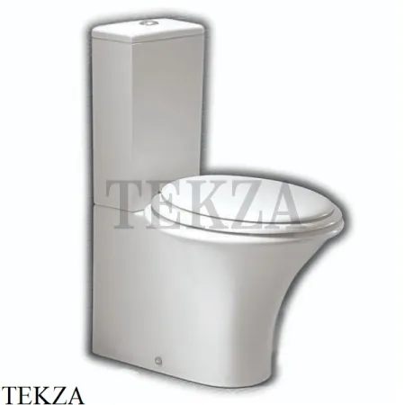 Hatria Sculture Унитаз напольный YXZ401, сиденье с микролифтом, белый глянец